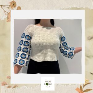 Floral 3/4 Sleeve T-Shirt